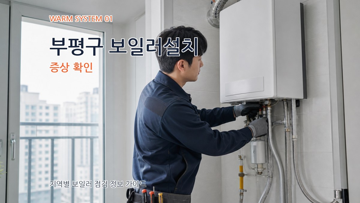 부평구 보일러설치