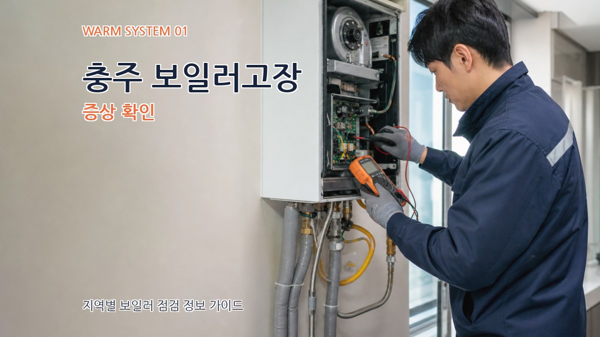 충주 보일러고장
