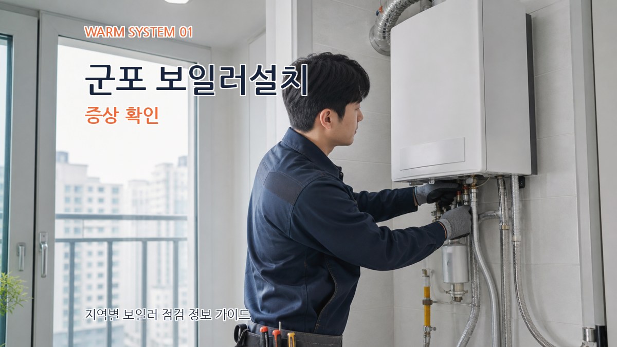 군포 보일러설치