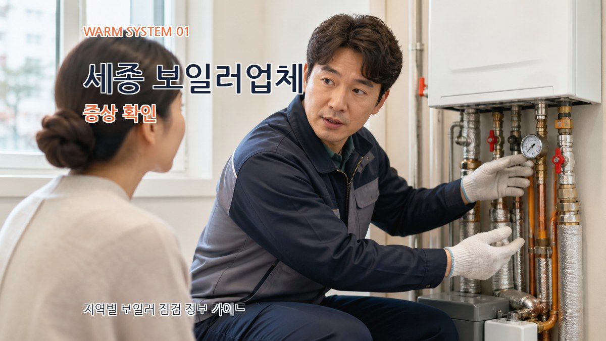 세종 보일러업체