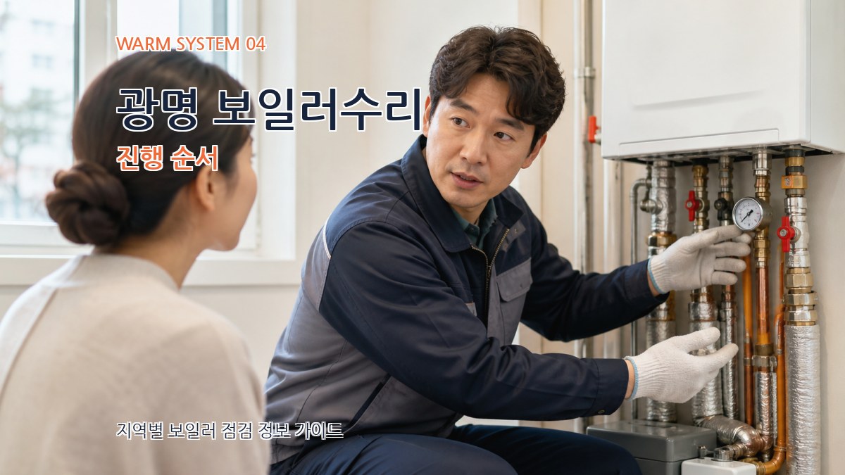 광명 보일러수리 진행 순서