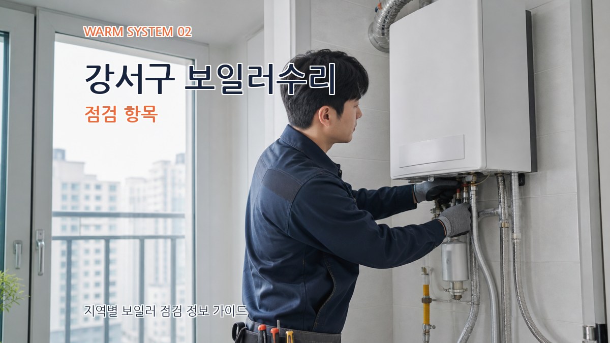 강서구 보일러수리 점검 항목