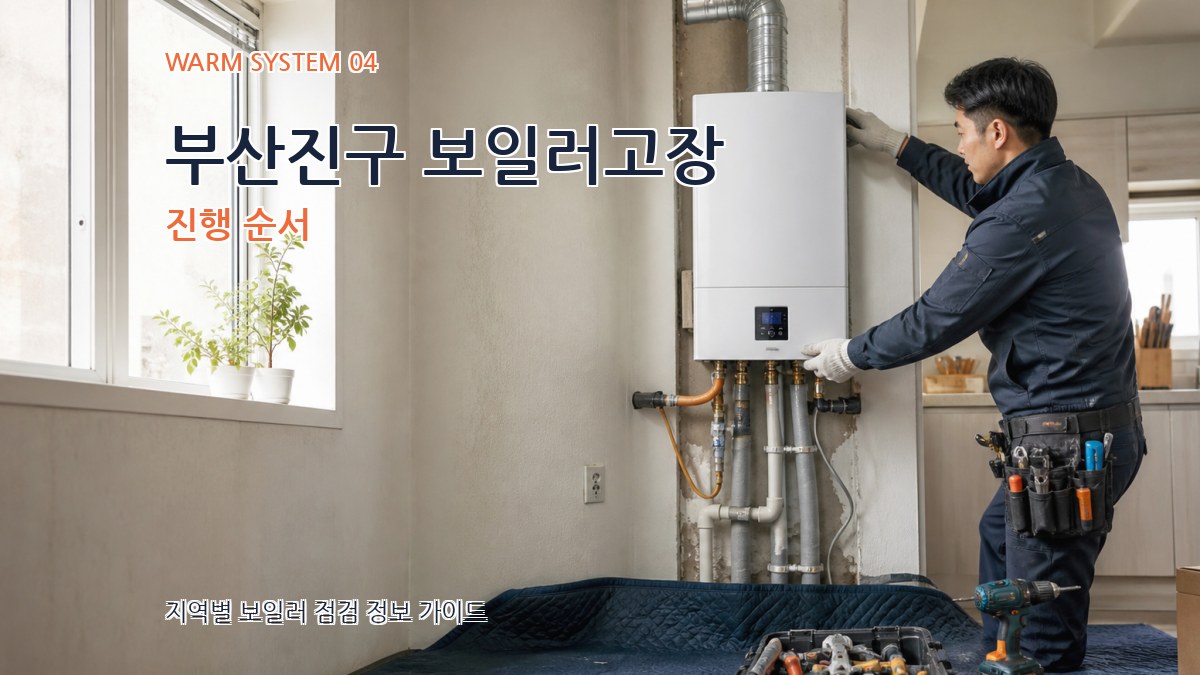 부산진구 보일러고장 진행 순서