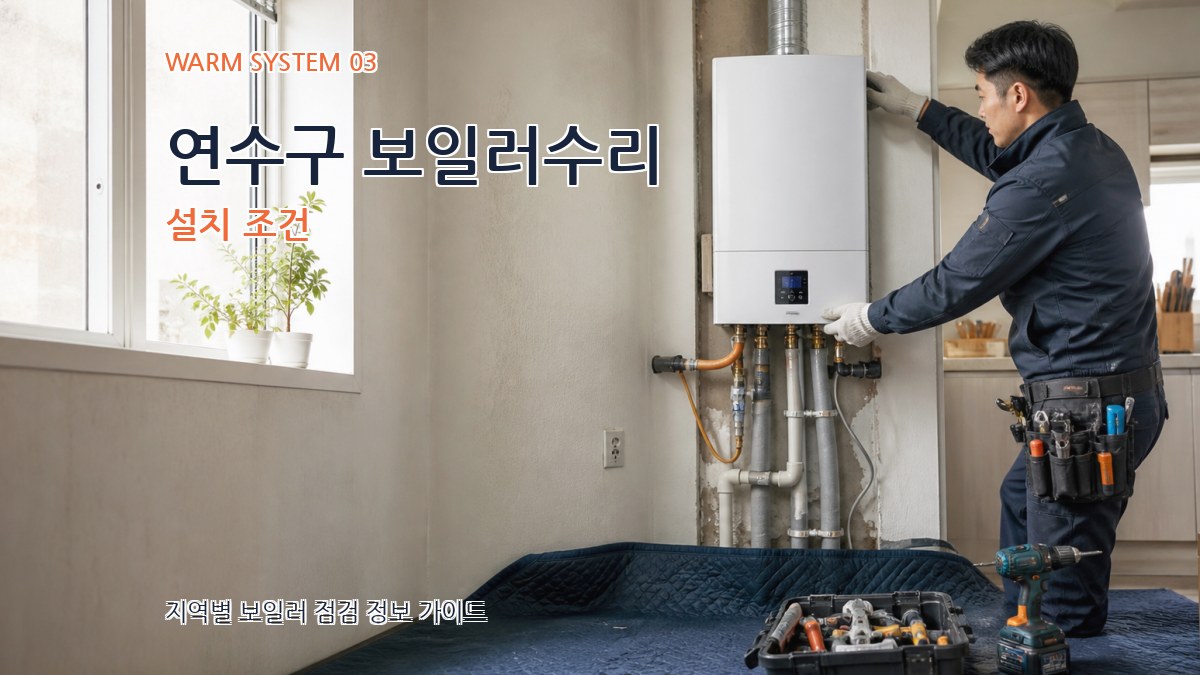 연수구 보일러수리 설치 조건