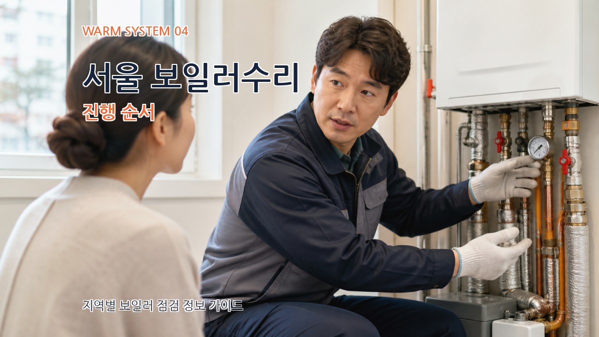 서울 보일러수리 진행 순서