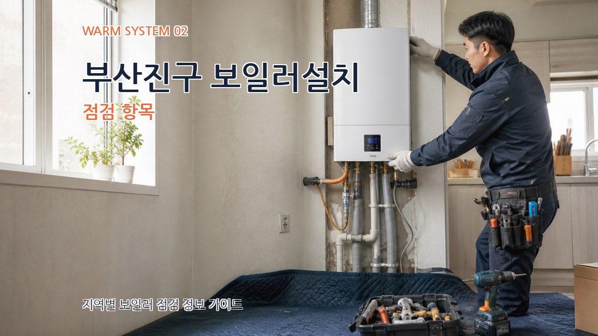 부산진구 보일러설치 점검 항목