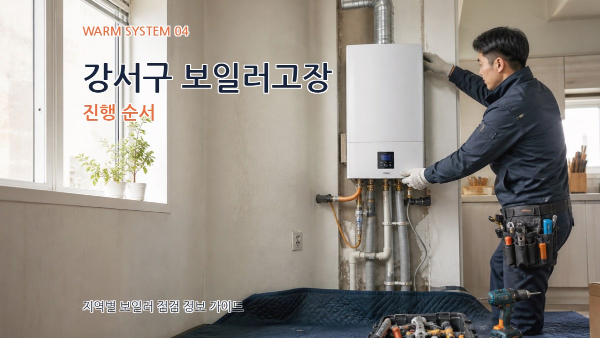 강서구 보일러고장 진행 순서