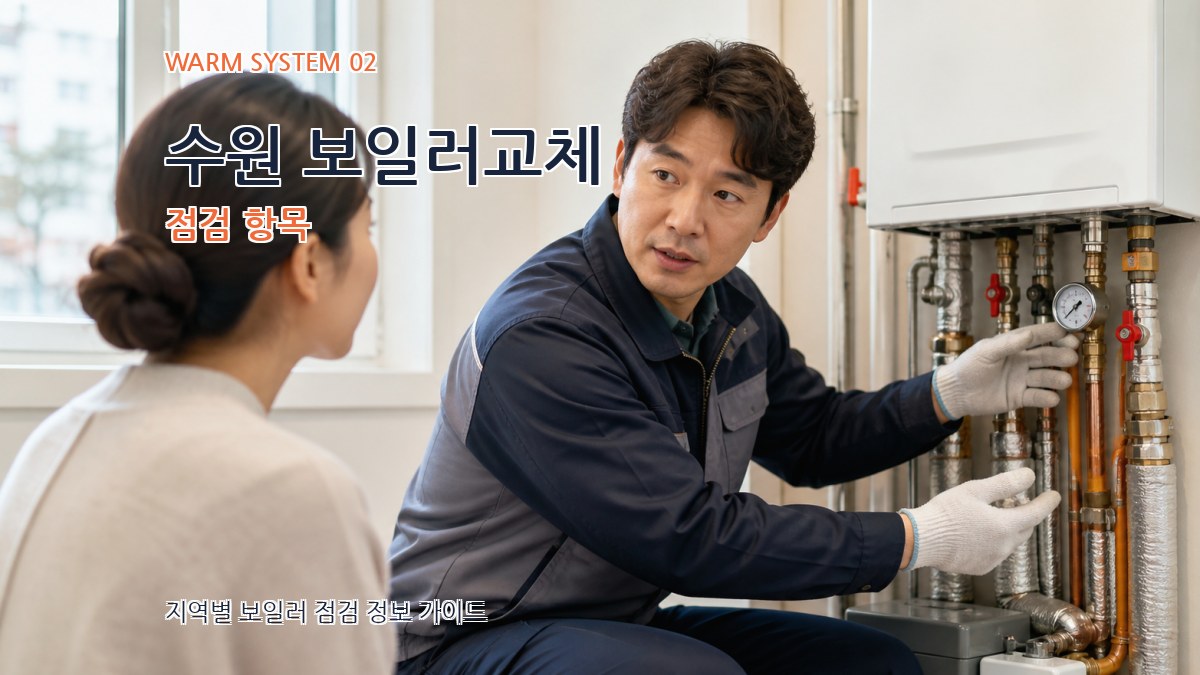 수원 보일러교체 점검 항목
