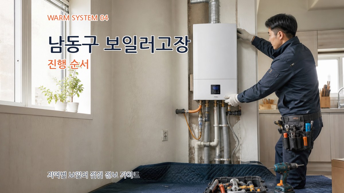 남동구 보일러고장 진행 순서