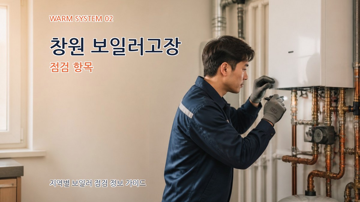 창원 보일러고장 점검 항목