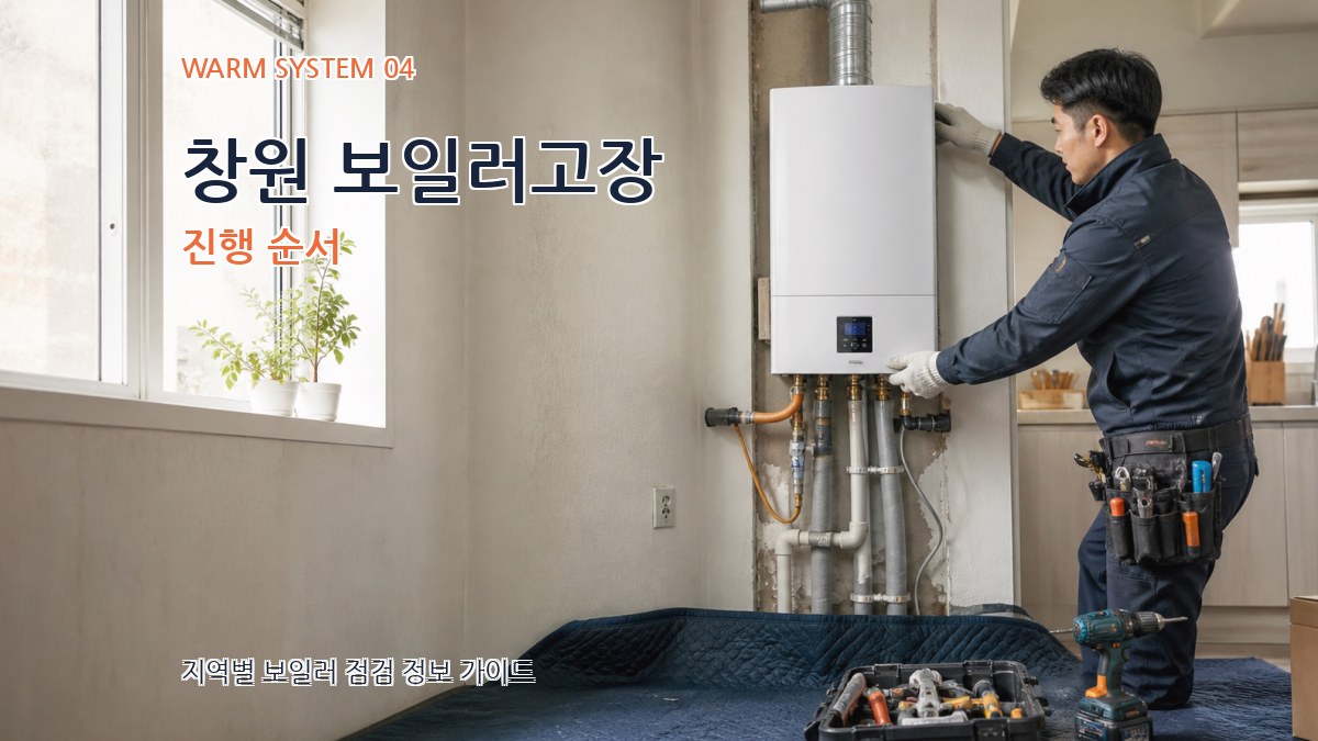 창원 보일러고장 진행 순서