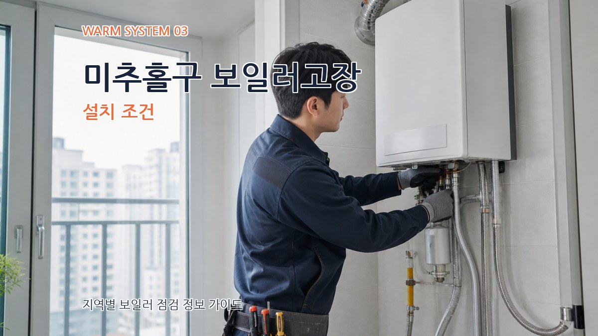 미추홀구 보일러고장 설치 조건