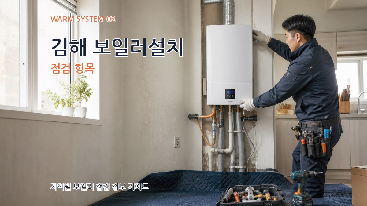 김해 보일러설치 점검 항목