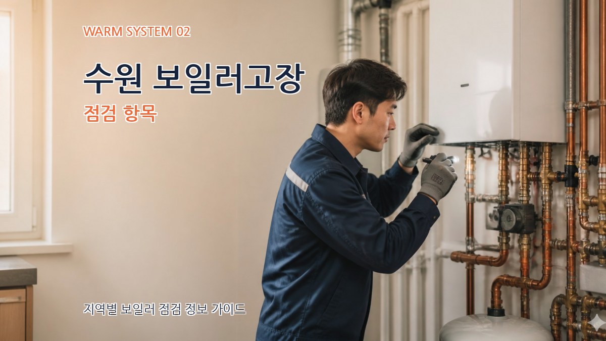 수원 보일러고장 점검 항목