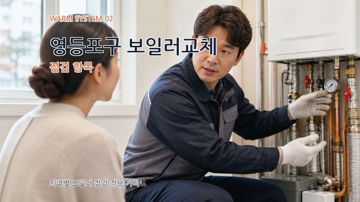 영등포구 보일러교체 점검 항목