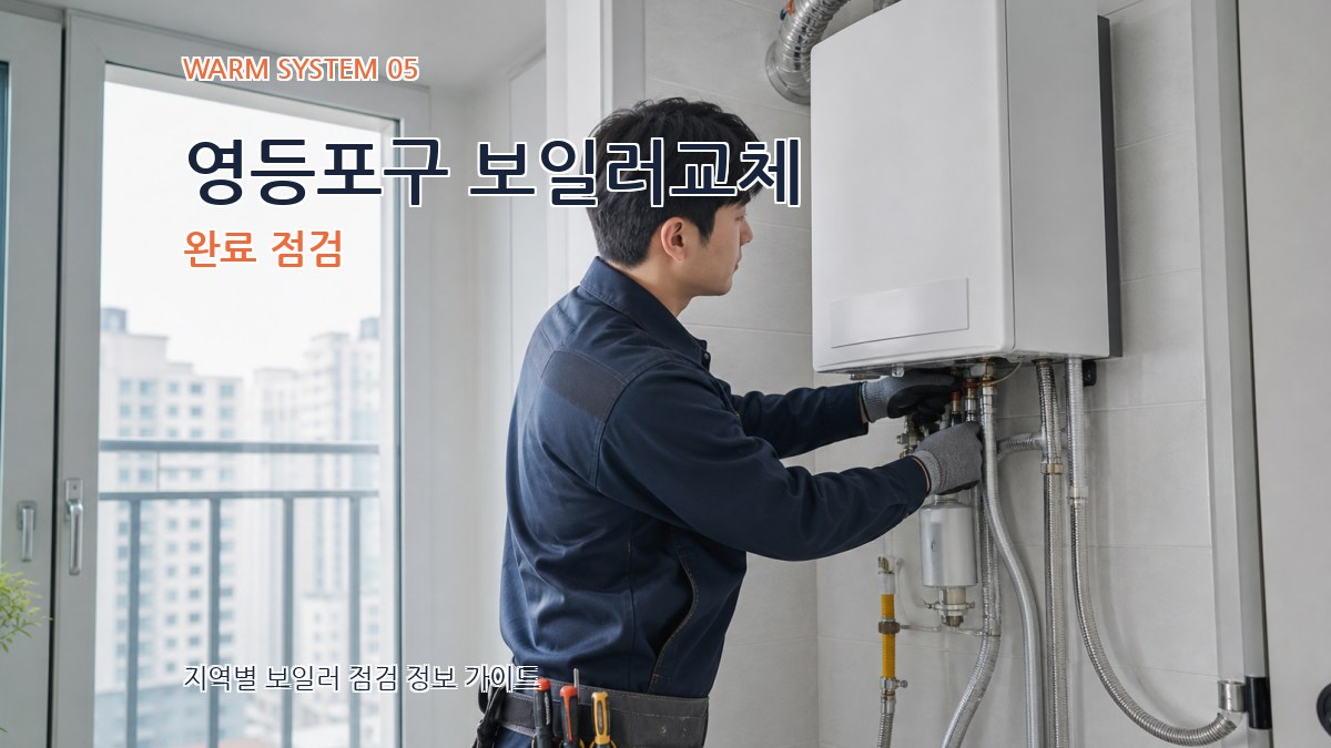 영등포구 보일러교체 완료 점검