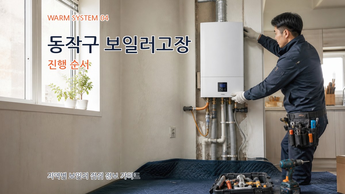 동작구 보일러고장 진행 순서