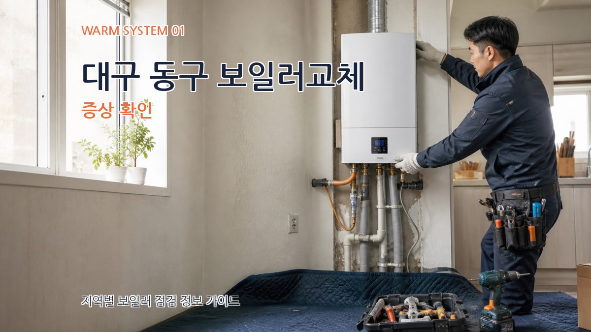 대구 동구 보일러교체