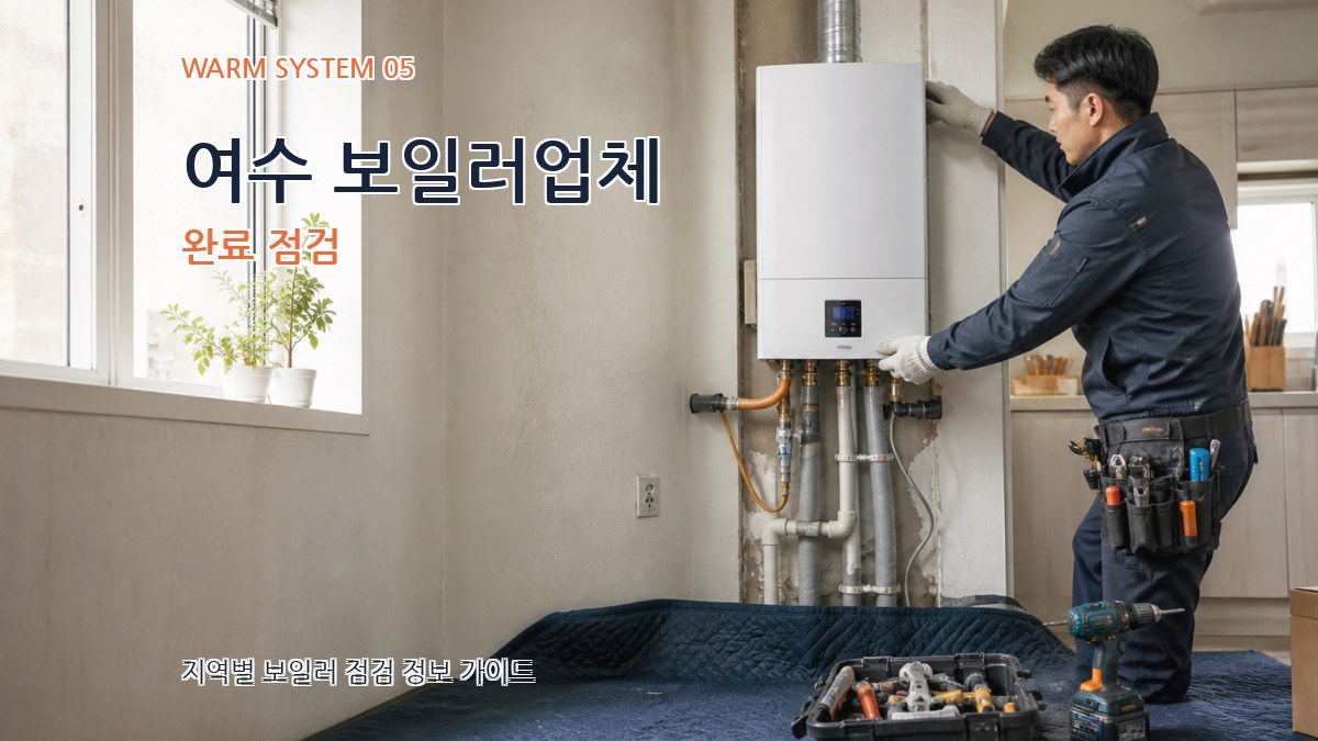 여수 보일러업체 완료 점검