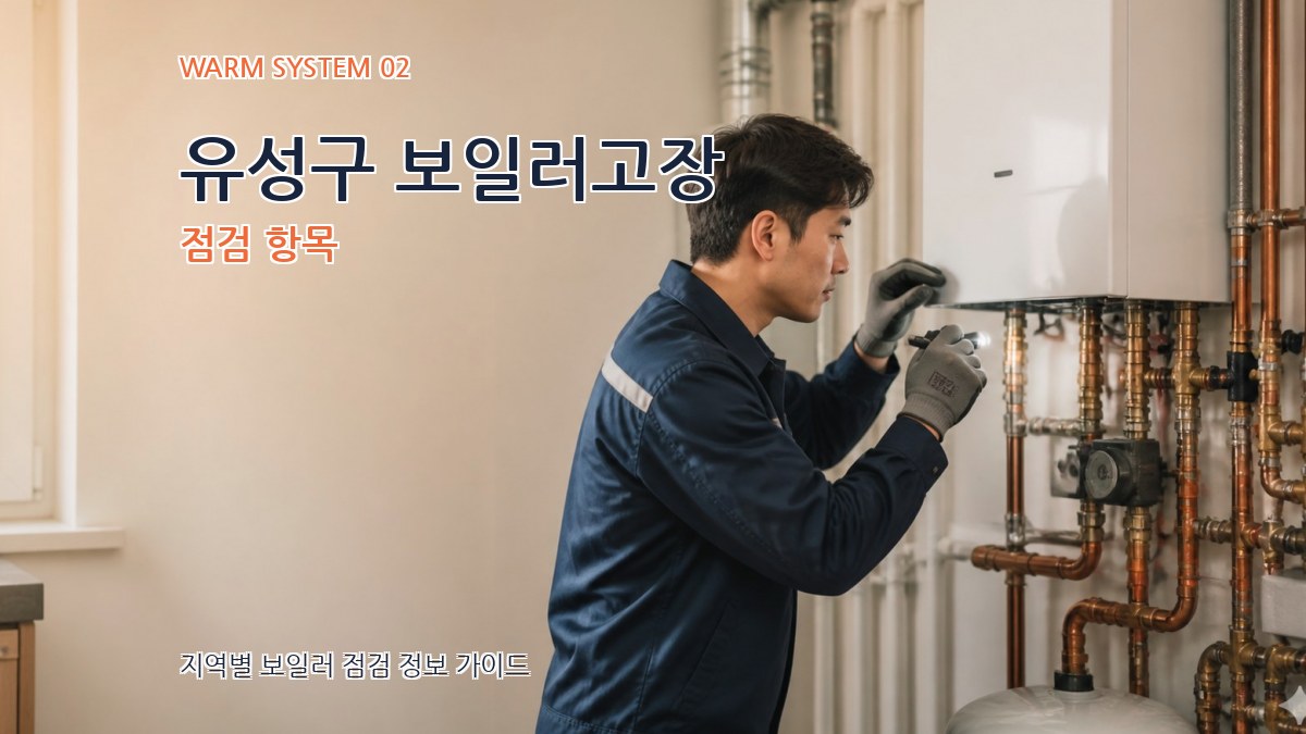 유성구 보일러고장 점검 항목