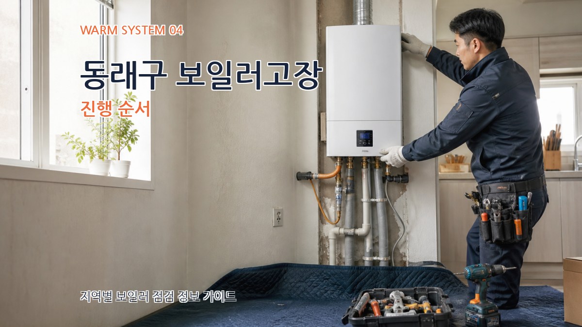 동래구 보일러고장 진행 순서