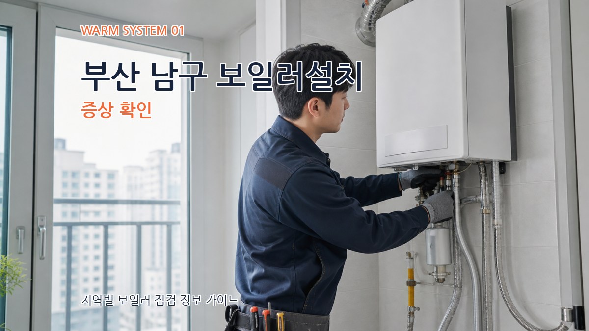 부산 남구 보일러설치
