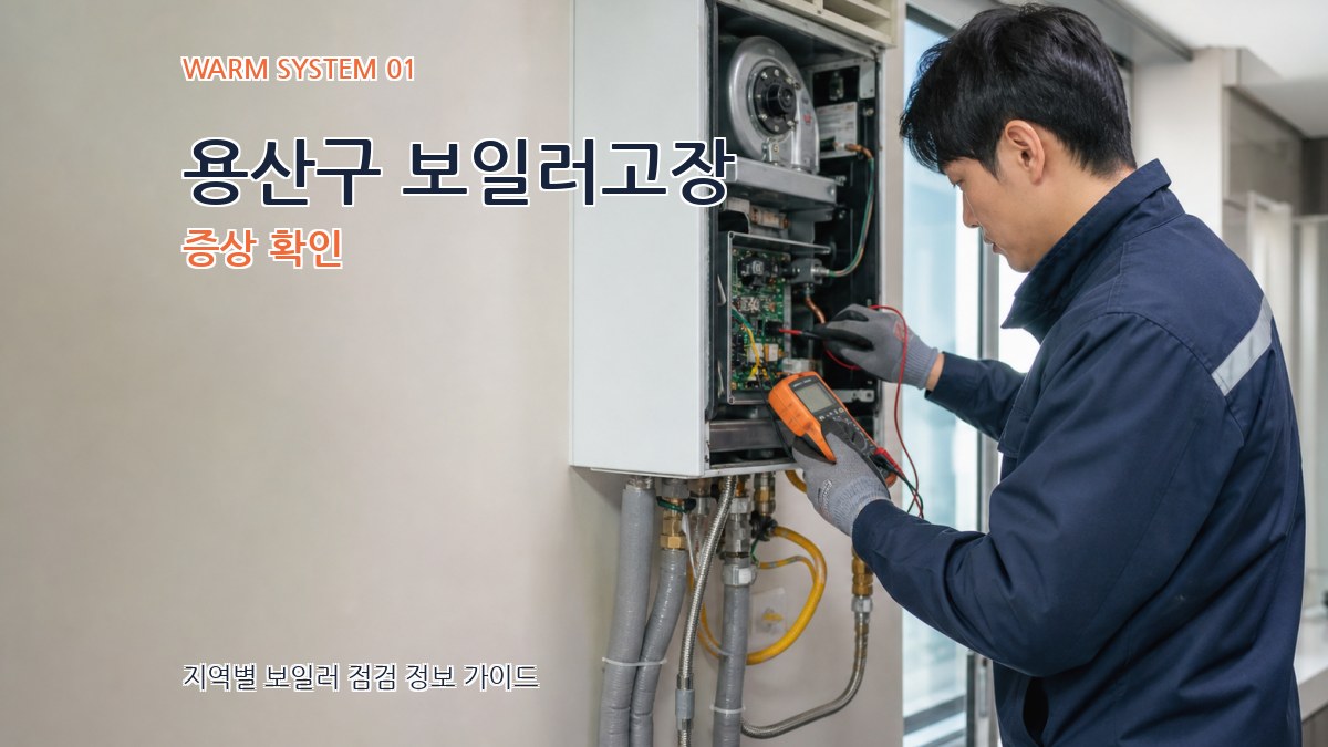 용산구 보일러고장