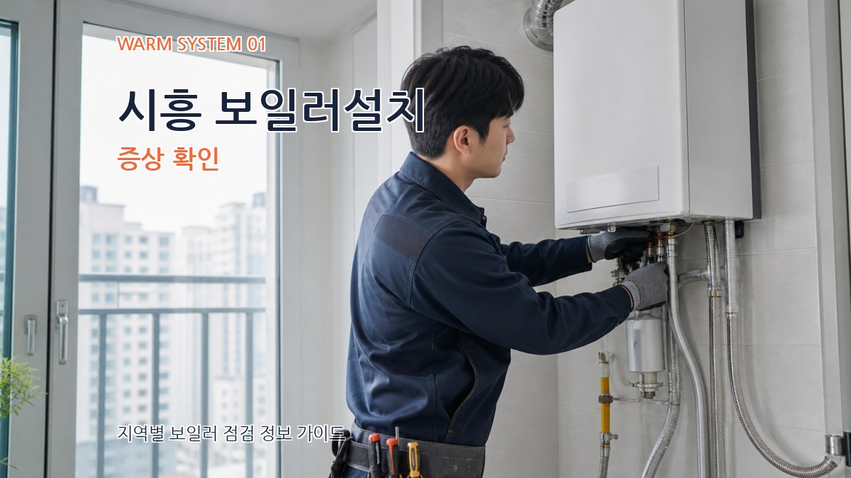 시흥 보일러설치