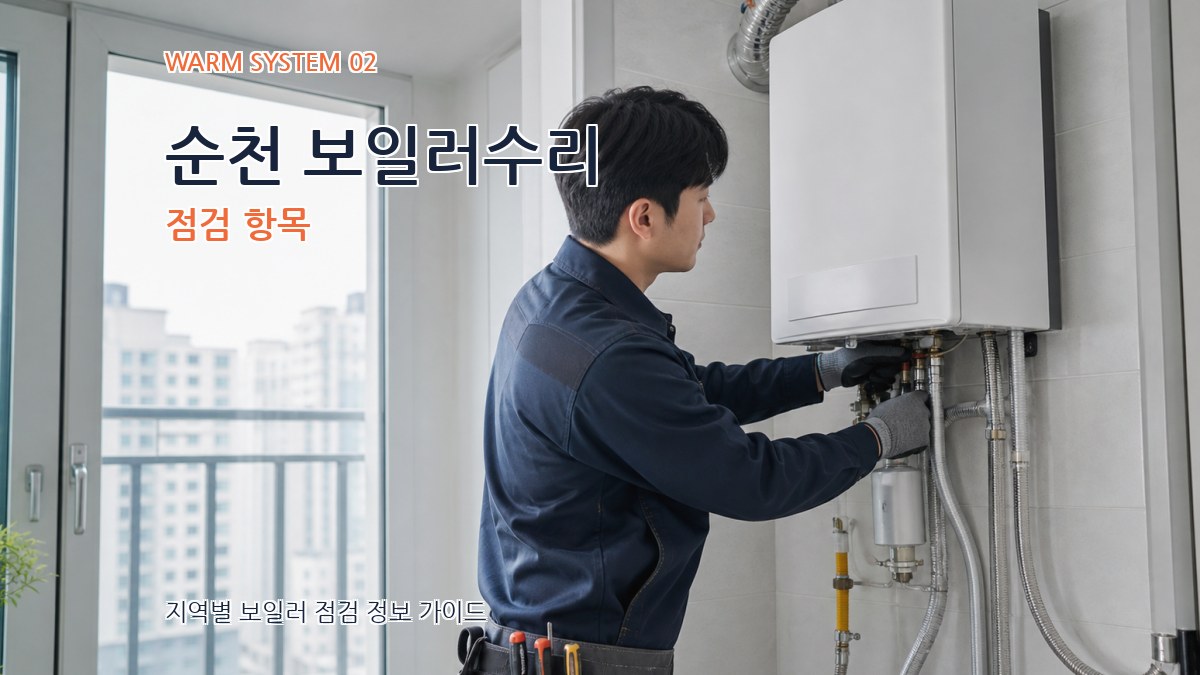 순천 보일러수리 점검 항목