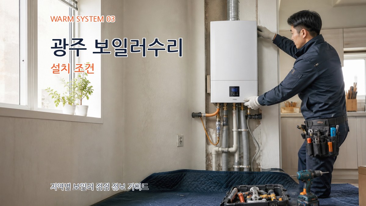 광주 보일러수리 설치 조건