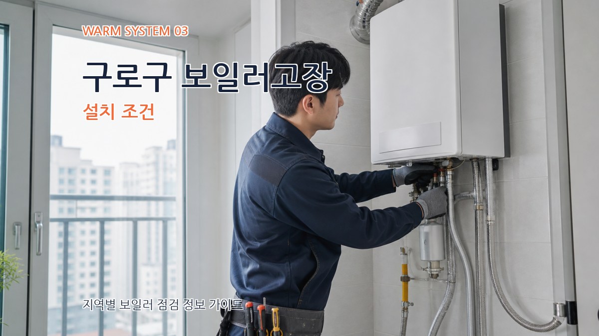 구로구 보일러고장 설치 조건