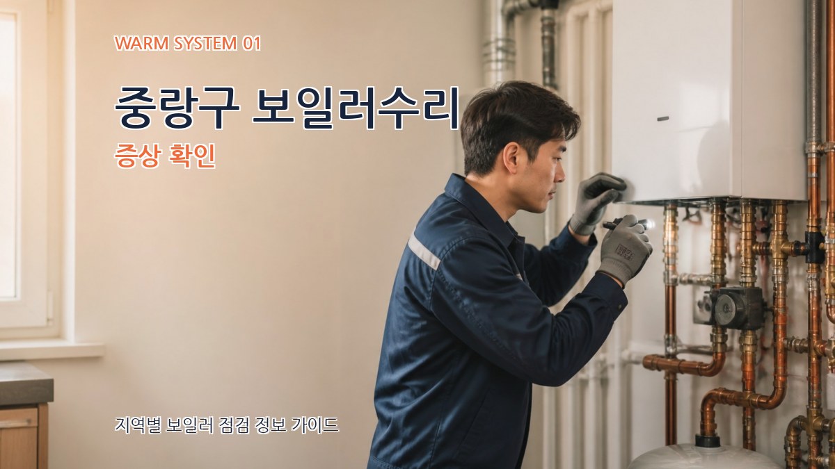 중랑구 보일러수리