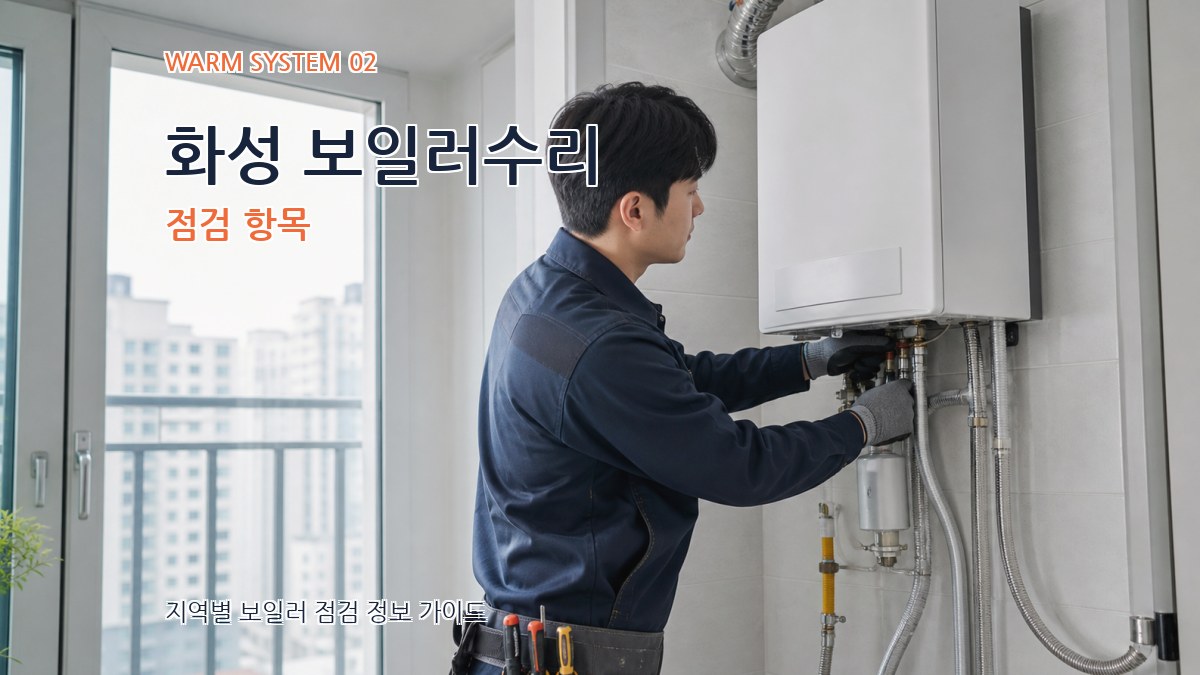 화성 보일러수리 점검 항목