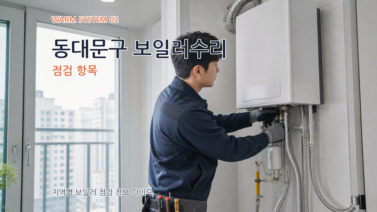 동대문구 보일러수리 점검 항목