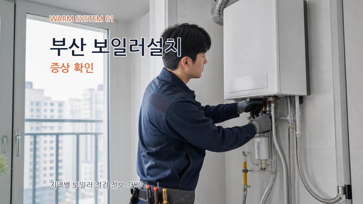 부산 보일러설치