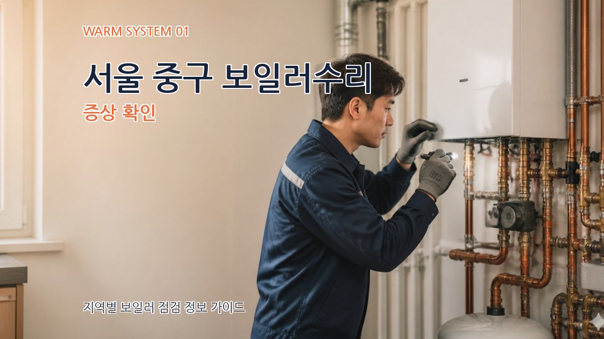 서울 중구 보일러수리