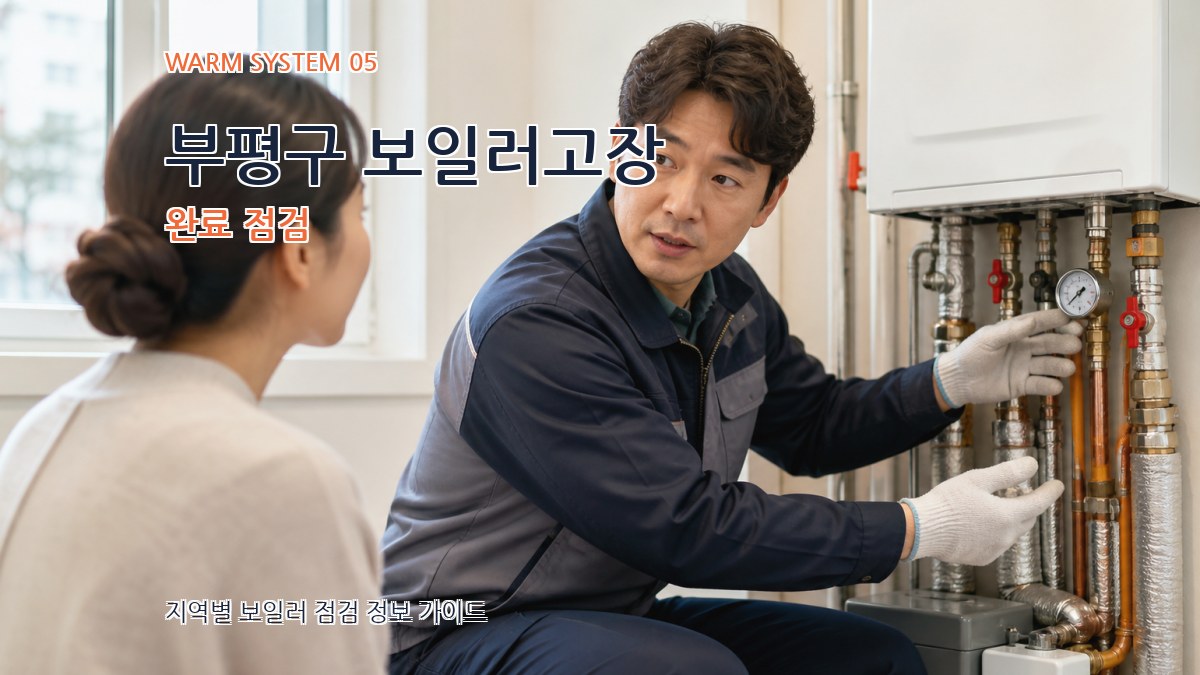 부평구 보일러고장 완료 점검