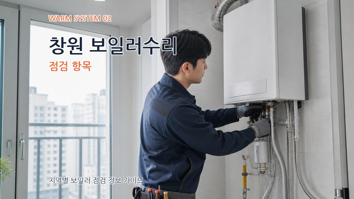 창원 보일러수리 점검 항목