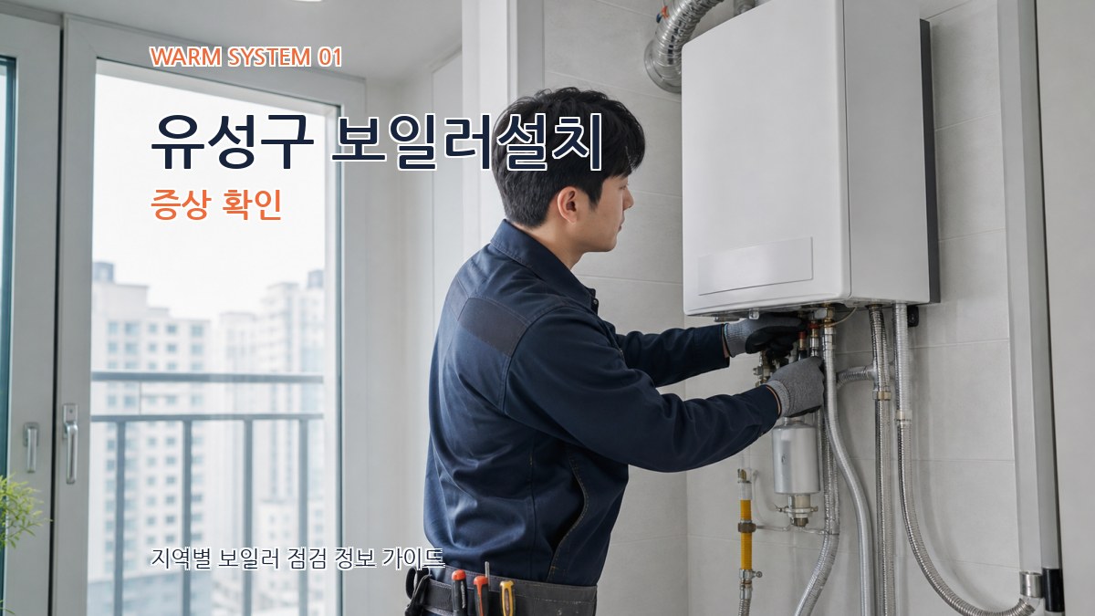 유성구 보일러설치