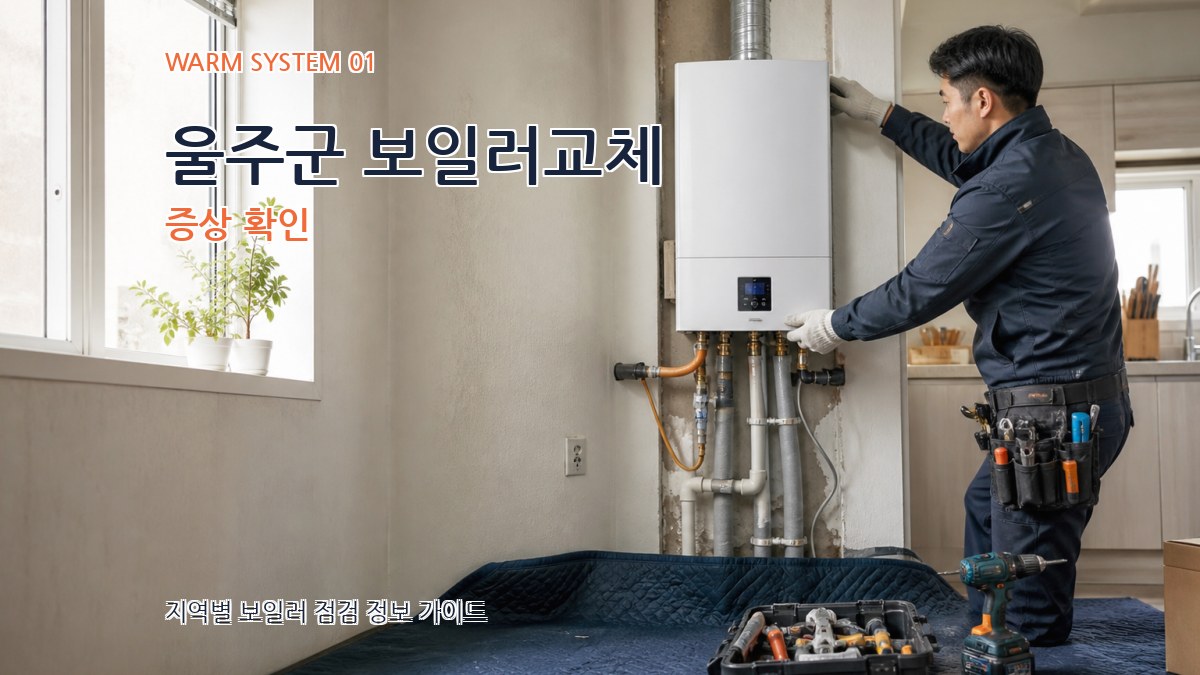 울주군 보일러교체