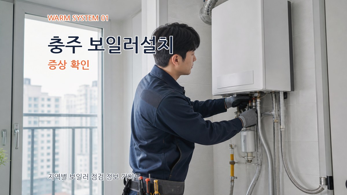 충주 보일러설치