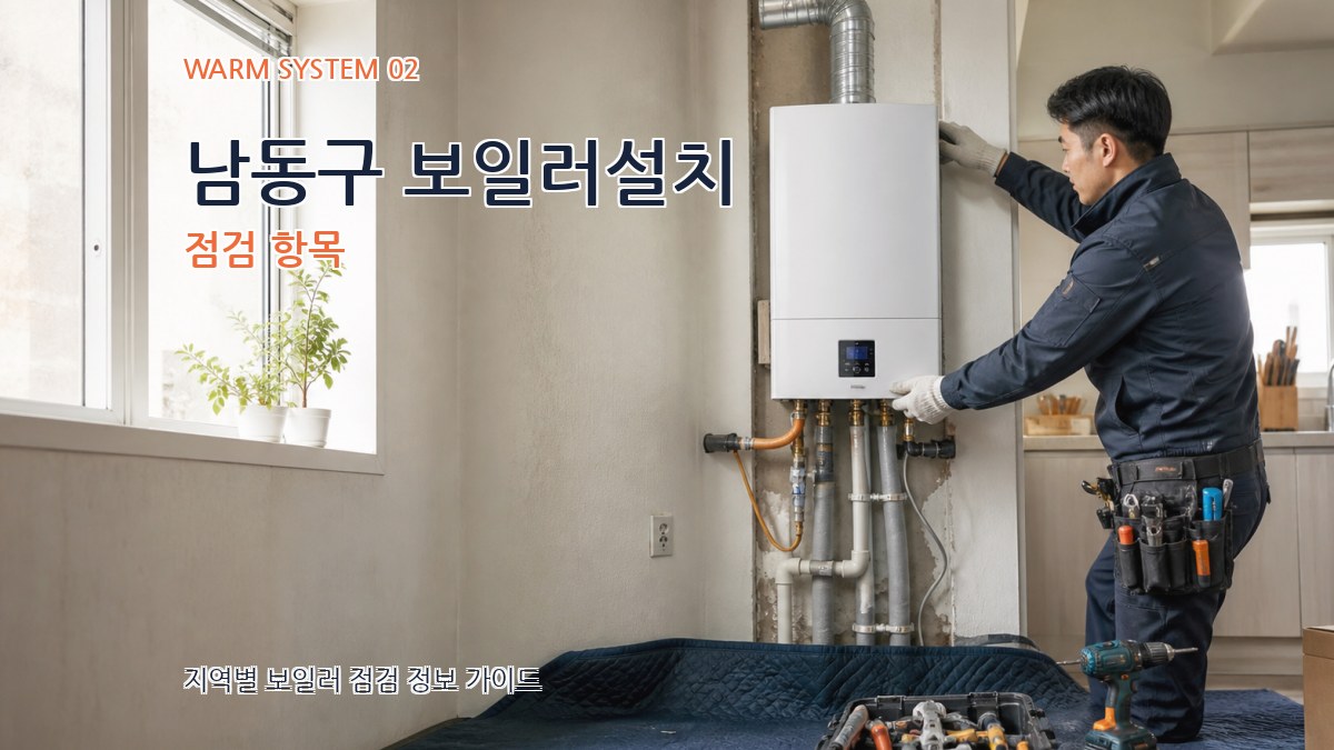 남동구 보일러설치 점검 항목