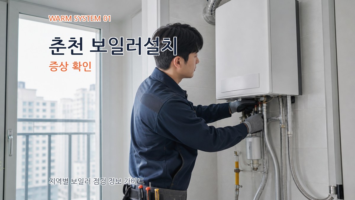 춘천 보일러설치