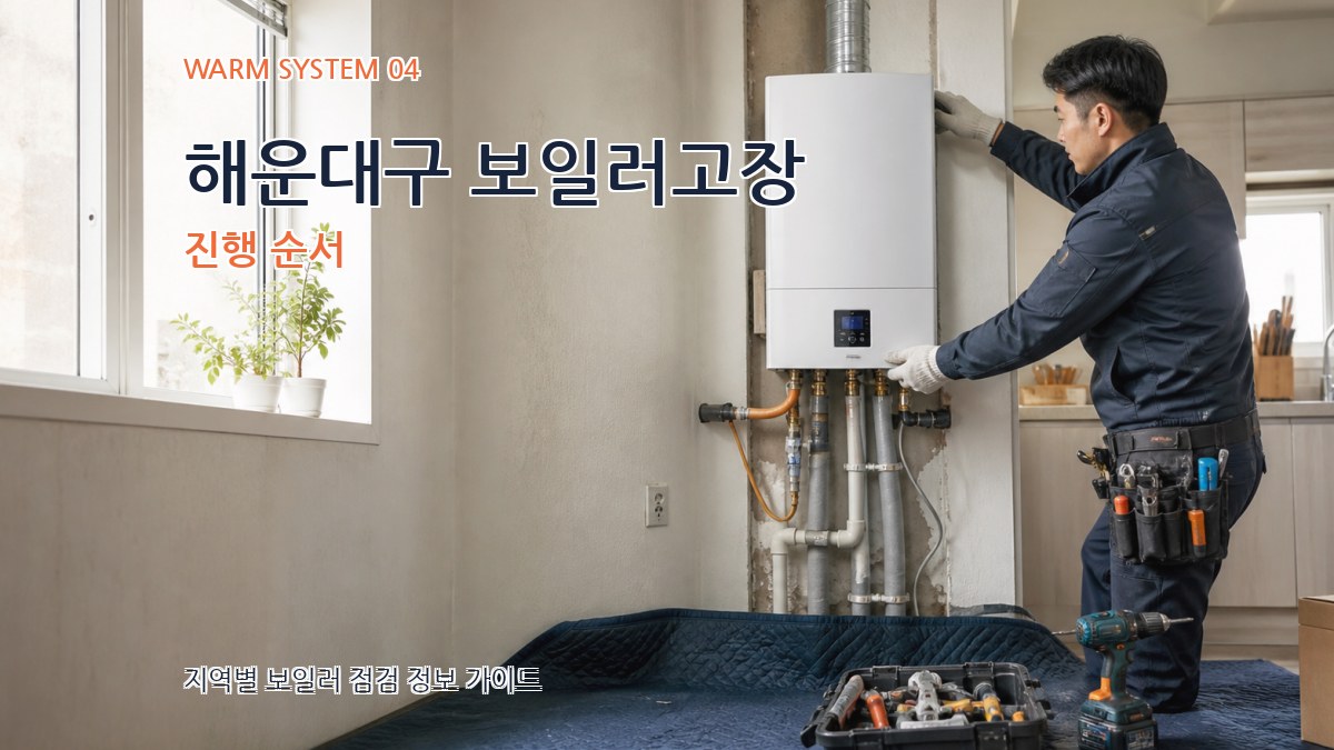해운대구 보일러고장 진행 순서