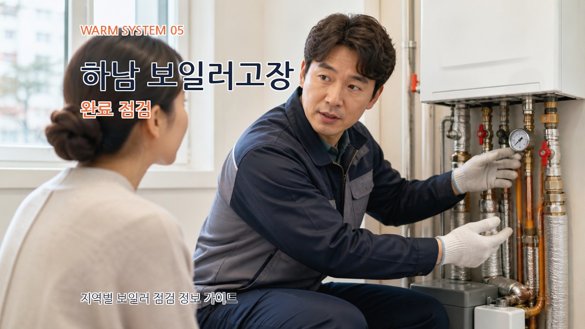 하남 보일러고장 완료 점검