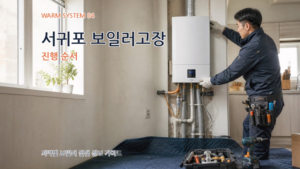 서귀포 보일러고장 진행 순서