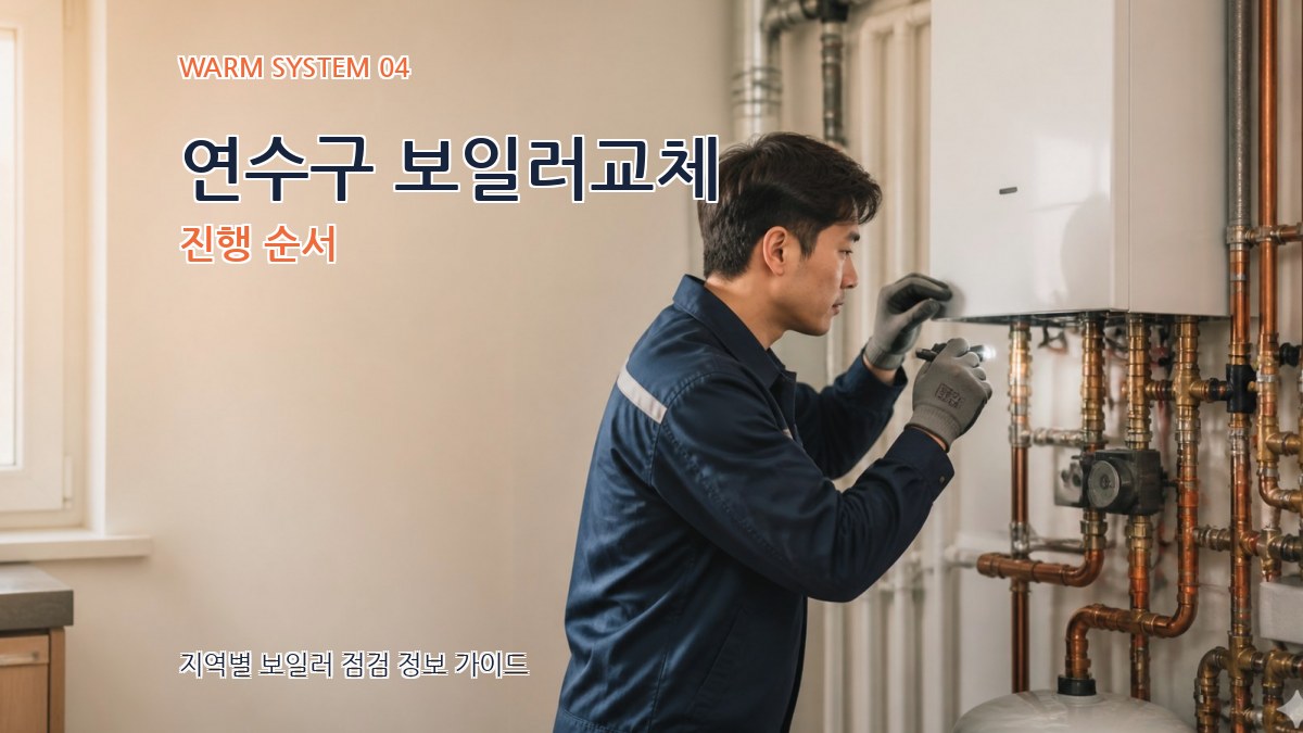 연수구 보일러교체 진행 순서