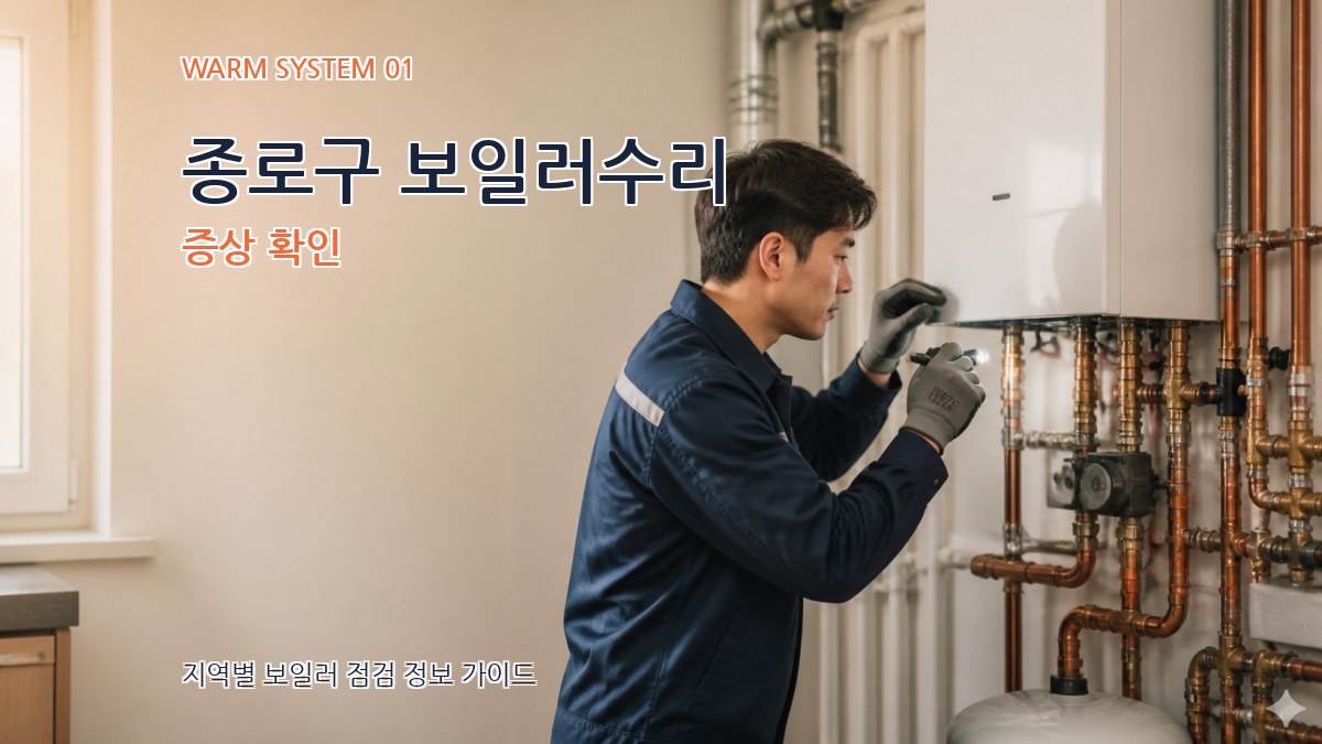 종로구 보일러수리
