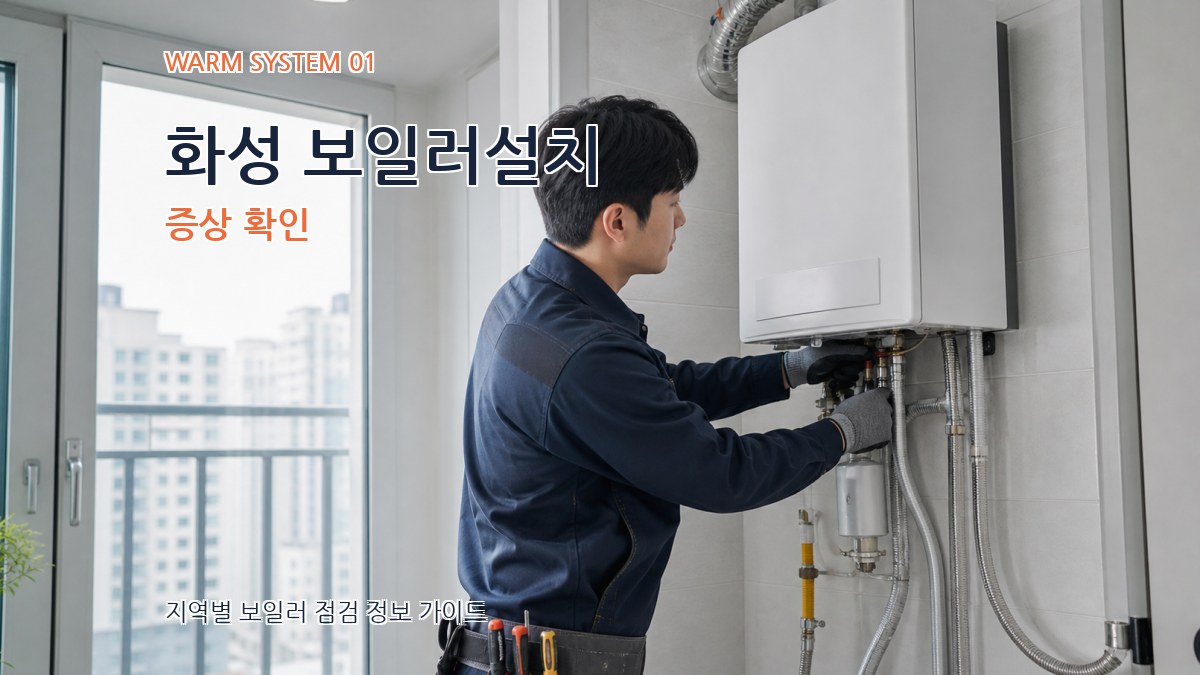 화성 보일러설치