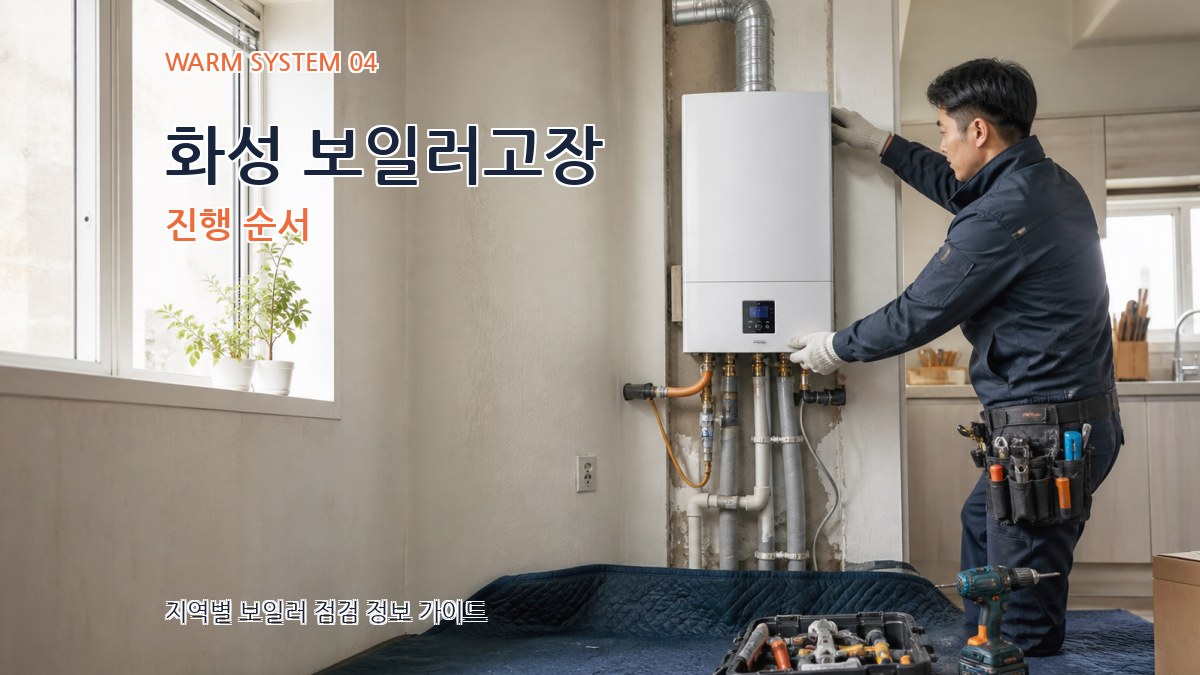 화성 보일러고장 진행 순서